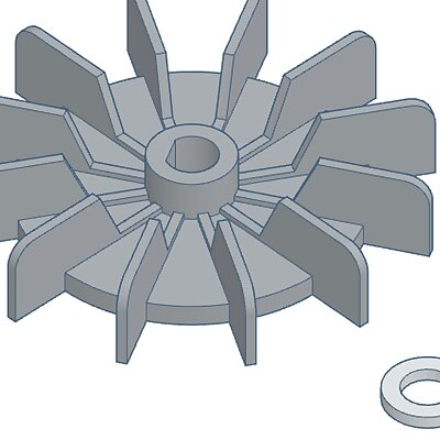 Replacement CENTRAL MACHINERY log splitter cooling fan