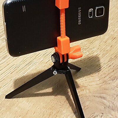 Smartphone to GoPro mount adapter