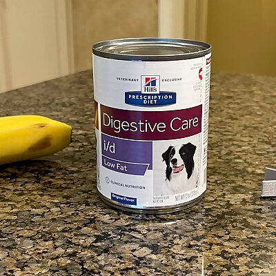 Handheld canned pet food grinder
