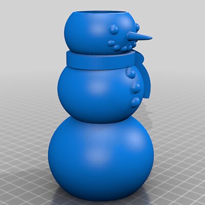 Remix Adjustment of Snowman Gift Box