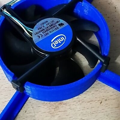 Intel cpu fan to 120mm inletoutlet computer fan
