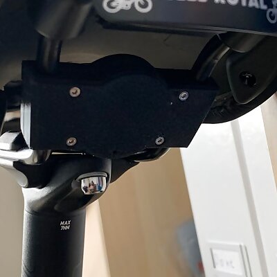 Airtag bicycle hidden saddle holder
