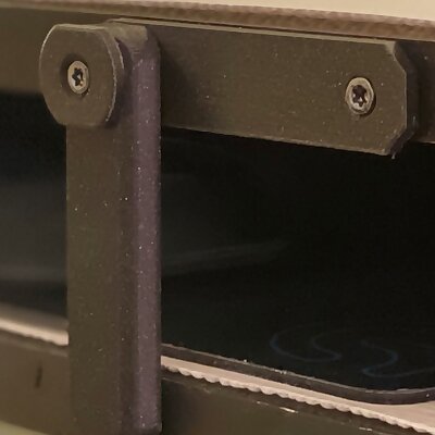 Print in Place Keyboard Tray Latch