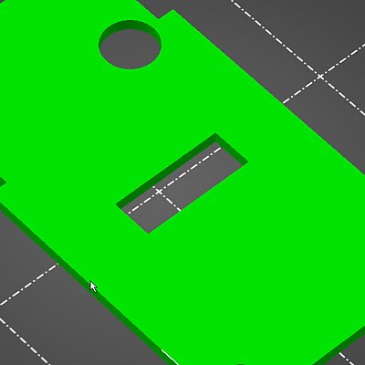 Modified back cover for fysetc 28 lcd display board