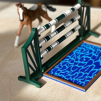 Water Pool for Schleich Horse Obstacles