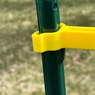 Electric Fence insulator for TractorSupply Utility posts