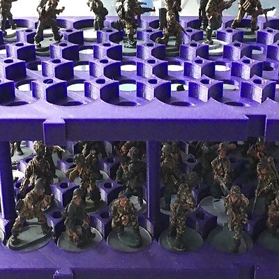Miniature Figures Storage Tray fits SAMLA box stackable