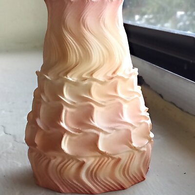 Cloth Draped Vase