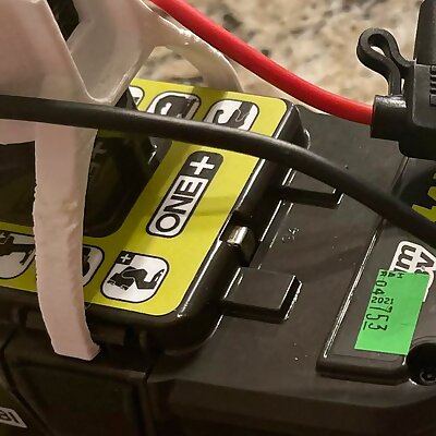 Ryobi 18V Battery Connector with Clip  Keystone 209 Contacts