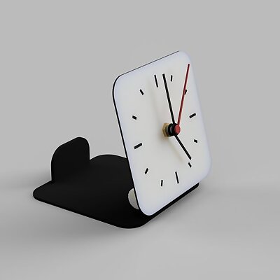 Simple Poseable Clock