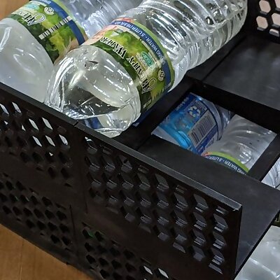 Water Bottle Dispenser Rack