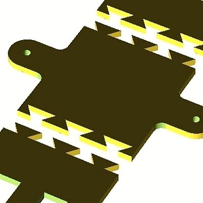 Parametric dovetail generator for OpenScad