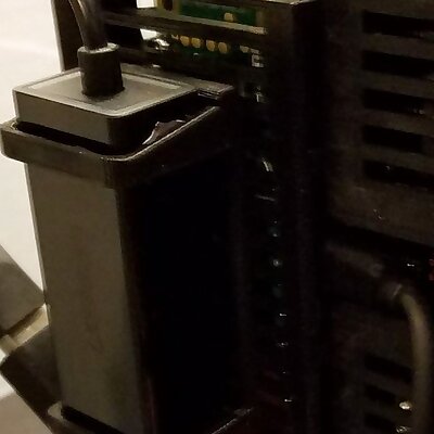 Extended RPi Zero Einsy Door  Hub Mounts