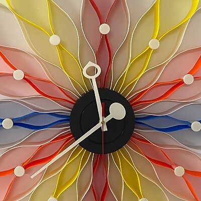 Sunflower Clock Hour and Minute hands for EMOON Wall Clock Mechanism