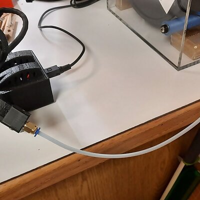 Prusa Mini Filament Sensor Bowden Connector Adapter