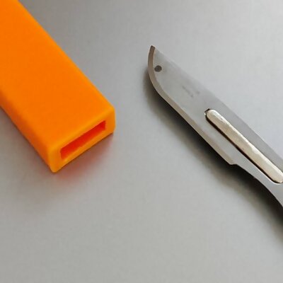 Scalpel blade cover for no3 handle