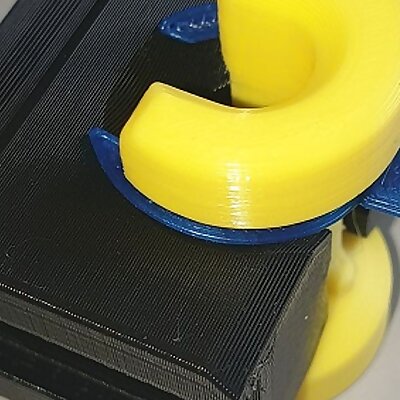 REVOLving cable mount locking clip