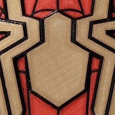 Spider Man Multi Color Logo