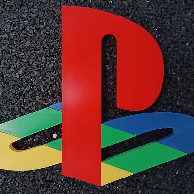 Playstation 1 Logo Multicolor