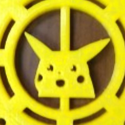 Pikachu Shocked Face Ornament