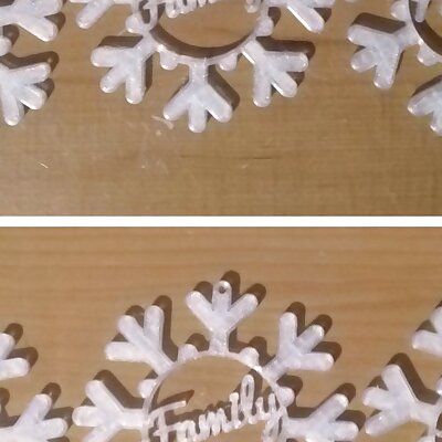 Elegant Snowflake Ornaments