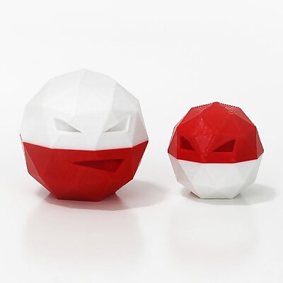 LowPoly Voltorb and Electrode