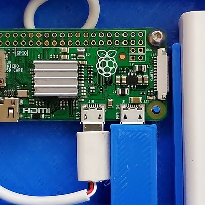 Simple Raspberry Pi Zero case Ethernet Adapter