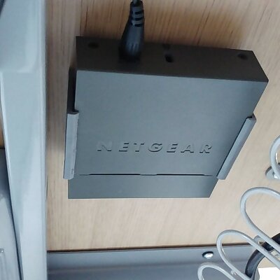 Netgear GS305 switch underdesk mount