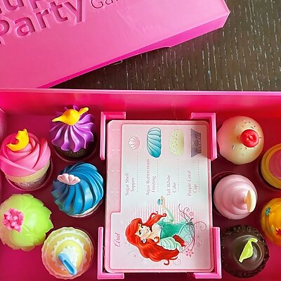 Enchanted Cupcake Party Game Box