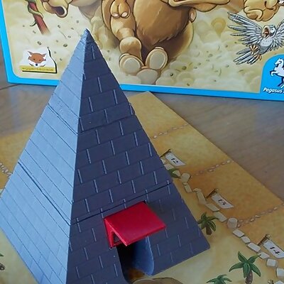 Dice Tower Pyramid for CamelUp Board Game