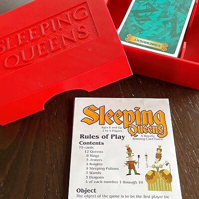 Sleeping Queens Game Box