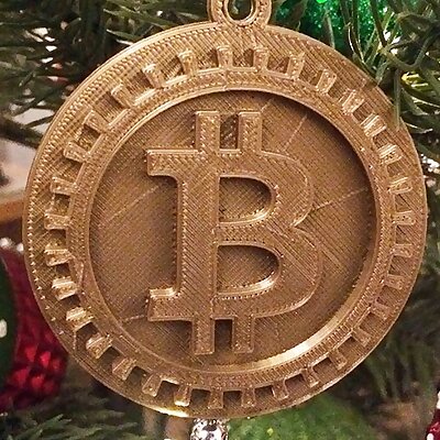 Bitcoin Christmas Hanger