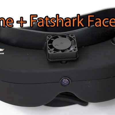 Skyzone v1v2 FPV Goggle faceplate mod  Simple way for mounting the Fatshark Faceplate