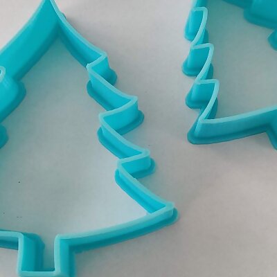 Christmas tree cookie cutter