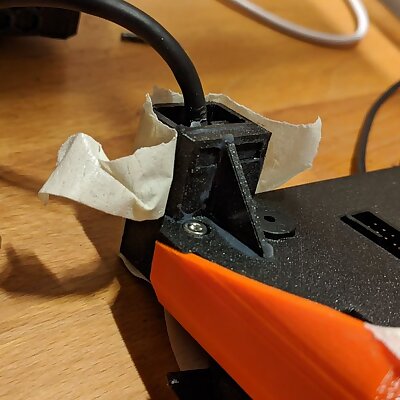 Prusa Mini  Back cover with USB reinforcement mod