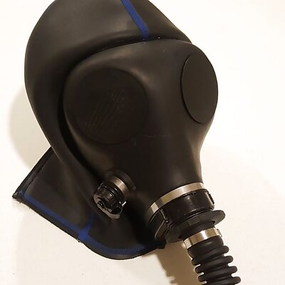 Israeli gas mask lens cover