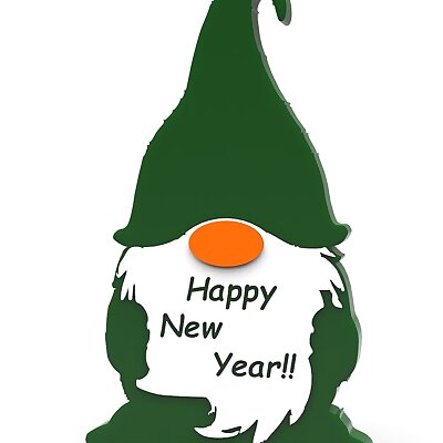 Happy new year gnome