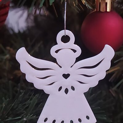Angel of Christmas  tree bauble and keychain  Vánoční andělíček