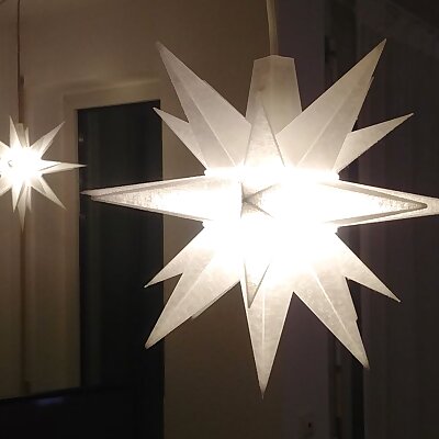 Illuminated Christmas Star  Mini Version