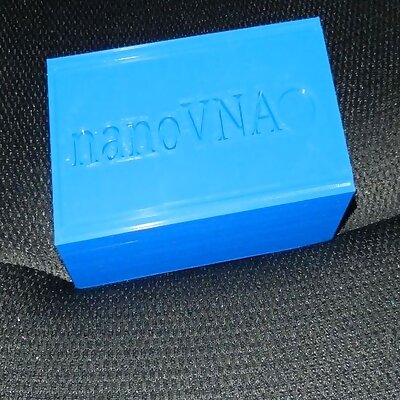 nanoVNA slide box w inside cover