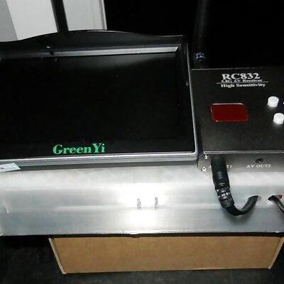 FPV monitor  battery box