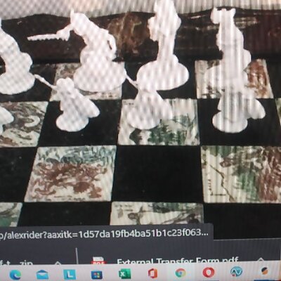 A cool chess set