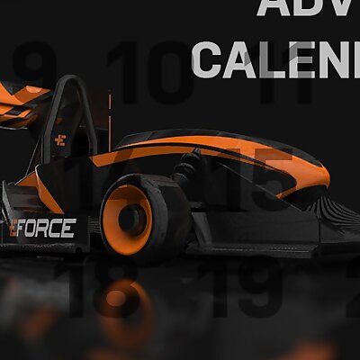 Advent calendar  eForce formula monopost