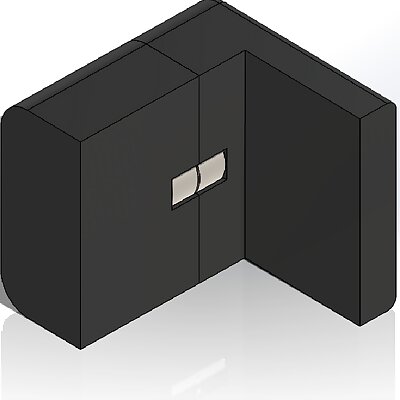 Back panel magnet clip for Voron Switchwire