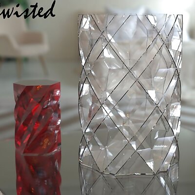 Doubletwisted vase