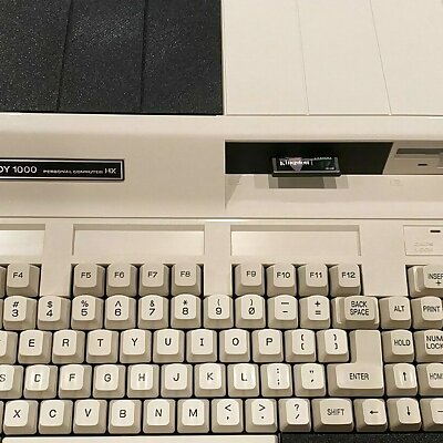 Tandy 1000 HX Cover and Bracket