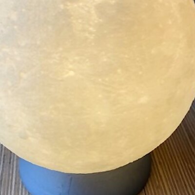 Remix of Moon Lamp Base for a Prusa Mini