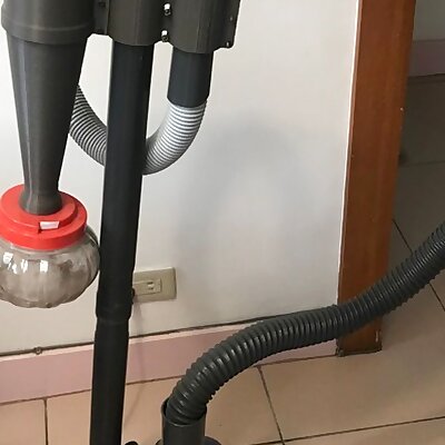 Cyclone dust collector  home vacuum cleaner renovation project
