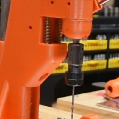 3D printed drill press Table and tube centers