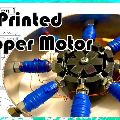 3D printed Stepper Motor